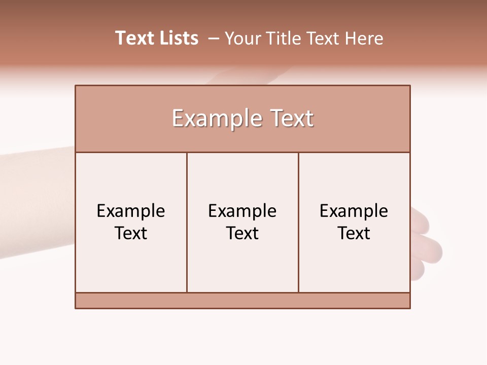 Gesture Greeting Business Sing PowerPoint Template