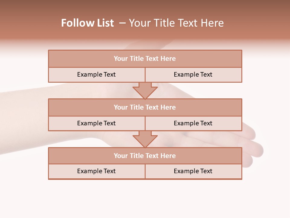 Gesture Greeting Business Sing PowerPoint Template