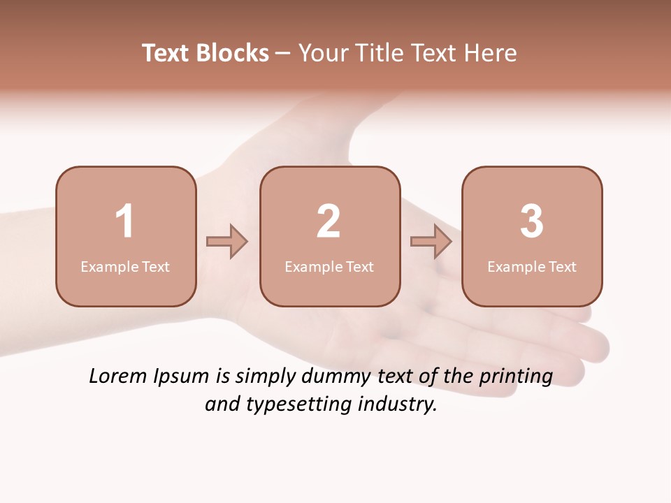 Gesture Greeting Business Sing PowerPoint Template