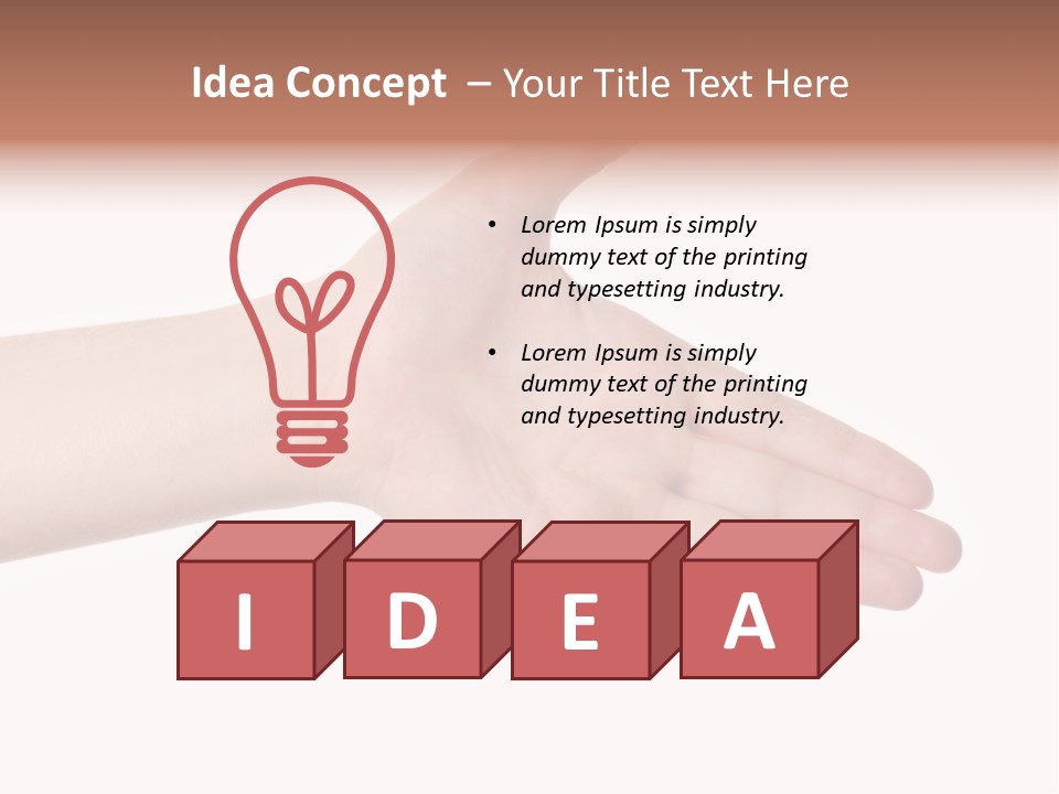 Gesture Greeting Business Sing PowerPoint Template