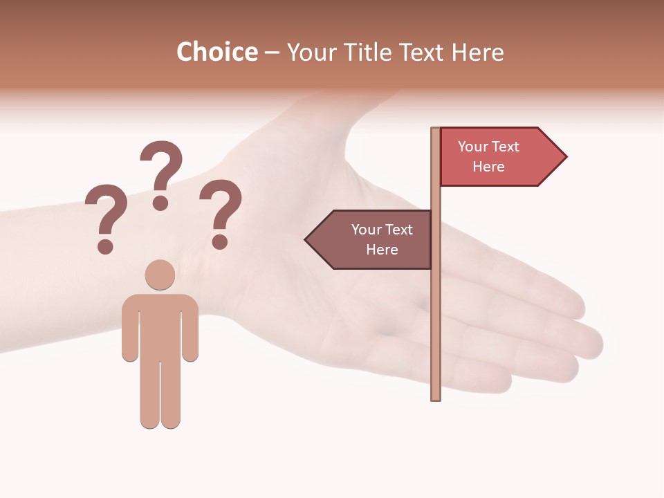 Gesture Greeting Business Sing PowerPoint Template