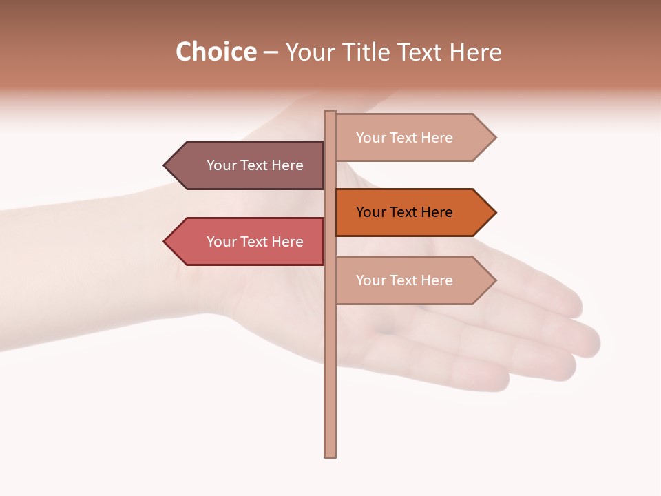 Gesture Greeting Business Sing PowerPoint Template