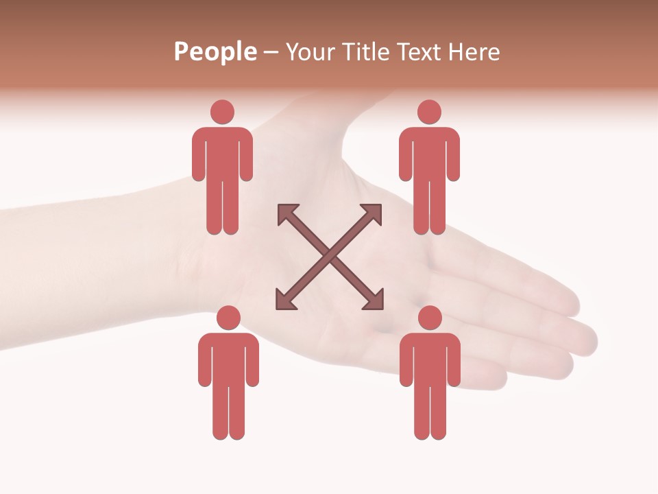 Gesture Greeting Business Sing PowerPoint Template