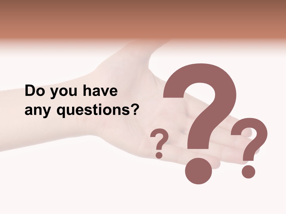 Gesture Greeting Business Sing PowerPoint Template