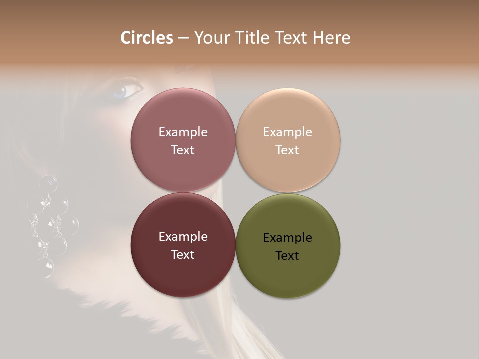 Fluffy Black Atractive PowerPoint Template