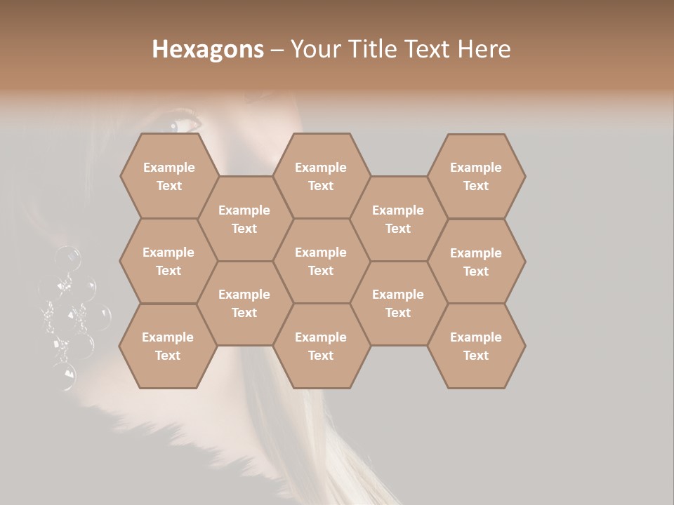 Fluffy Black Atractive PowerPoint Template