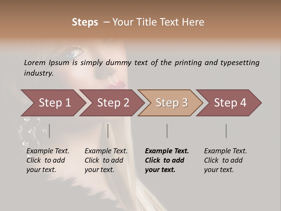 Fluffy Black Atractive PowerPoint Template