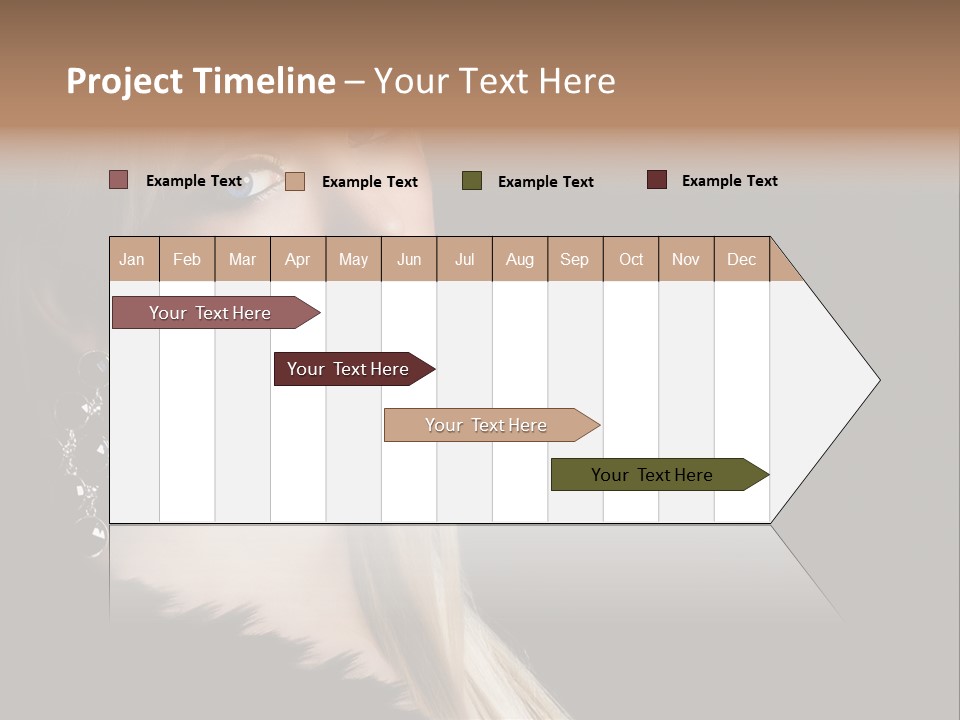 Fluffy Black Atractive PowerPoint Template