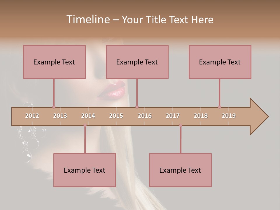 Fluffy Black Atractive PowerPoint Template