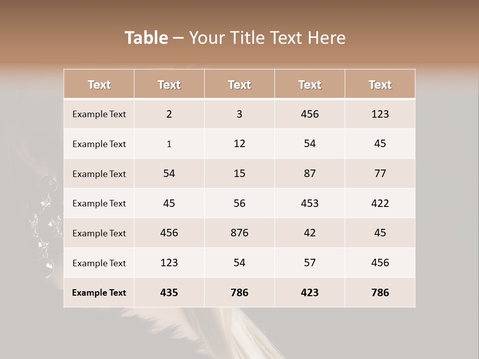Fluffy Black Atractive PowerPoint Template