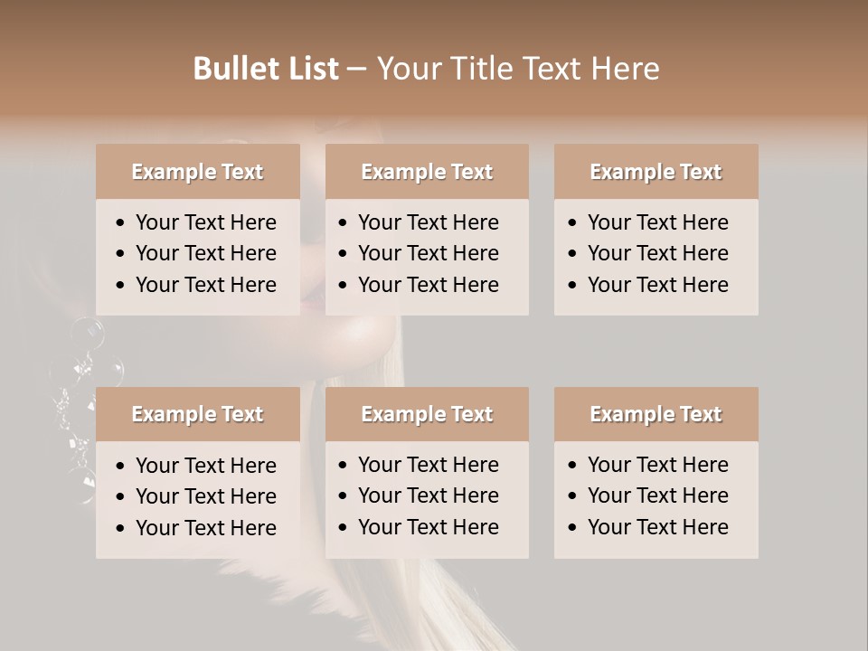 Fluffy Black Atractive PowerPoint Template