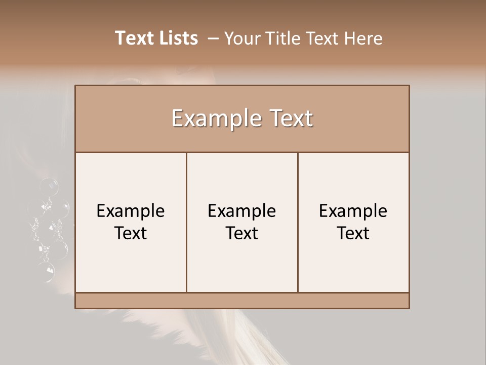 Fluffy Black Atractive PowerPoint Template