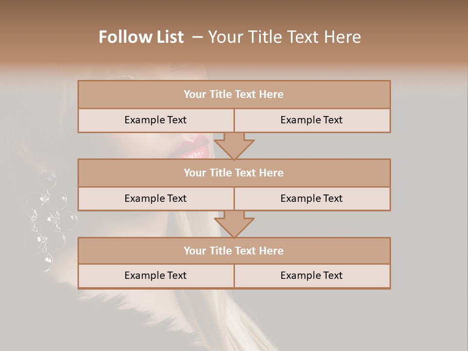 Fluffy Black Atractive PowerPoint Template