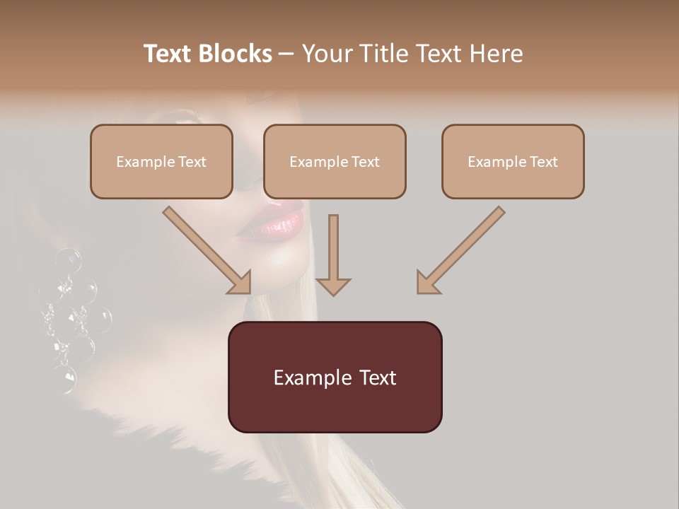 Fluffy Black Atractive PowerPoint Template
