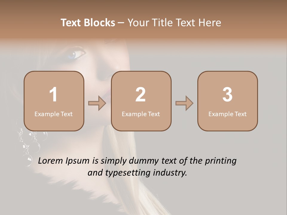 Fluffy Black Atractive PowerPoint Template
