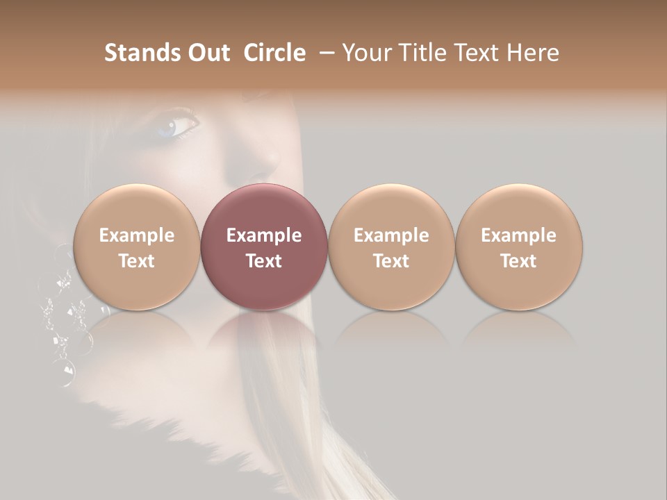 Fluffy Black Atractive PowerPoint Template