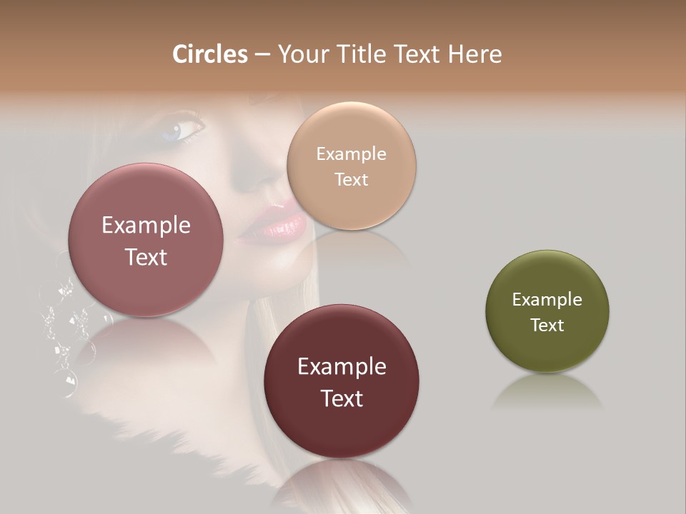 Fluffy Black Atractive PowerPoint Template