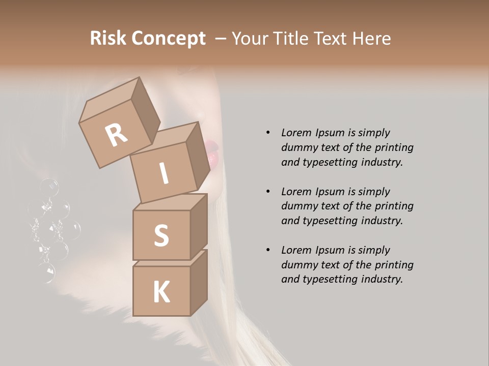 Fluffy Black Atractive PowerPoint Template