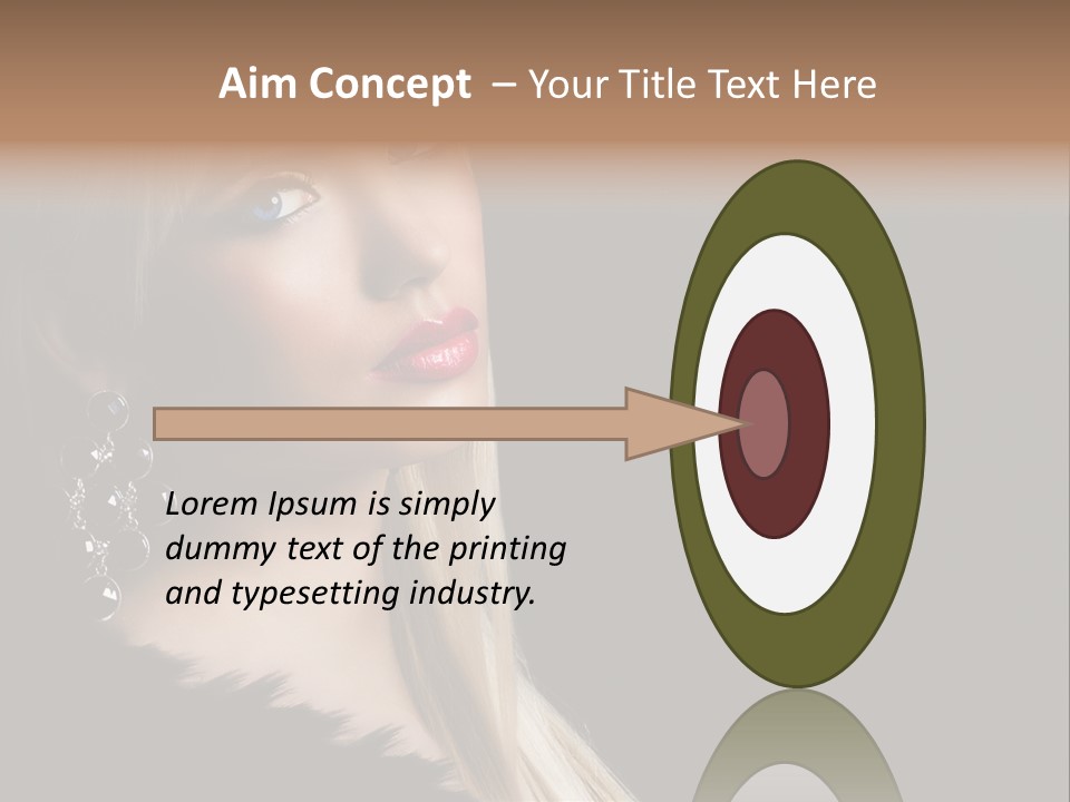 Fluffy Black Atractive PowerPoint Template