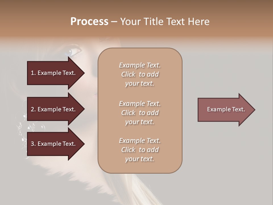 Fluffy Black Atractive PowerPoint Template