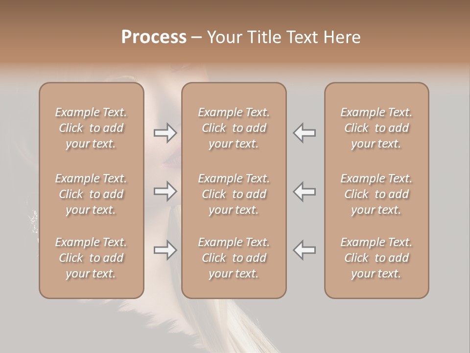 Fluffy Black Atractive PowerPoint Template