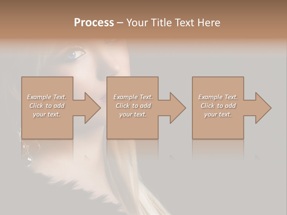 Fluffy Black Atractive PowerPoint Template