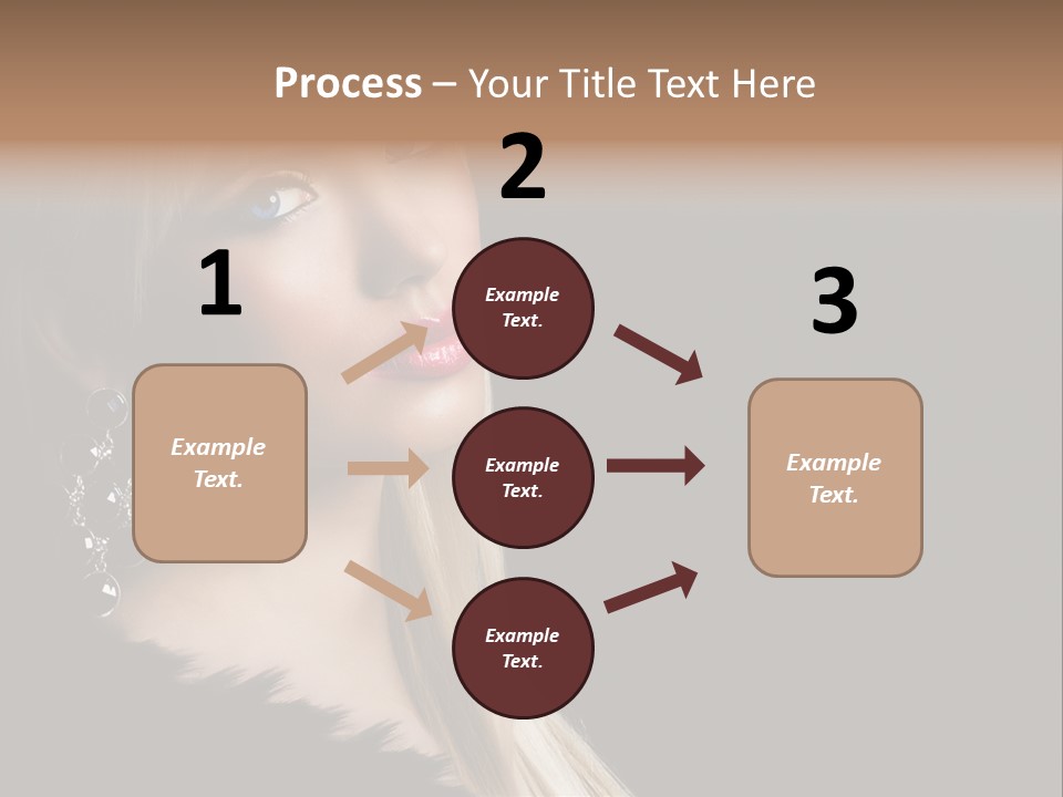Fluffy Black Atractive PowerPoint Template