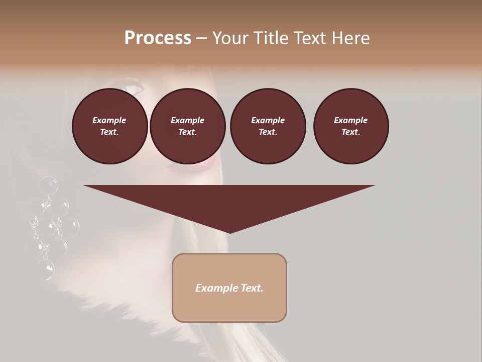 Fluffy Black Atractive PowerPoint Template
