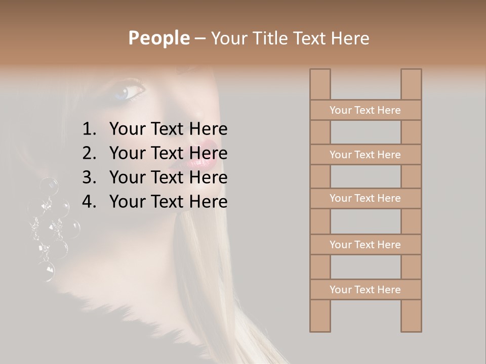 Fluffy Black Atractive PowerPoint Template