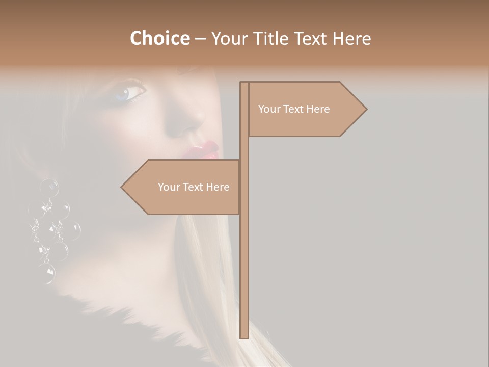 Fluffy Black Atractive PowerPoint Template