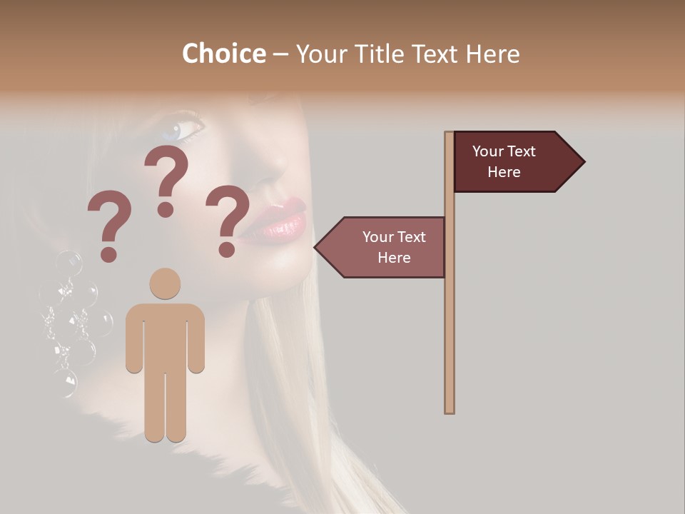 Fluffy Black Atractive PowerPoint Template