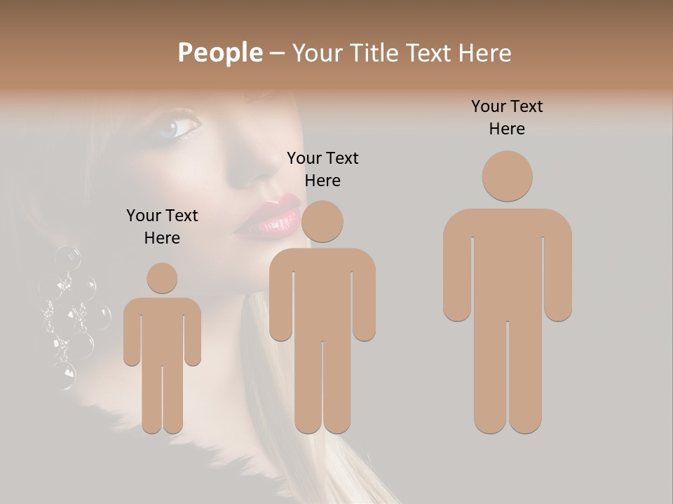 Fluffy Black Atractive PowerPoint Template