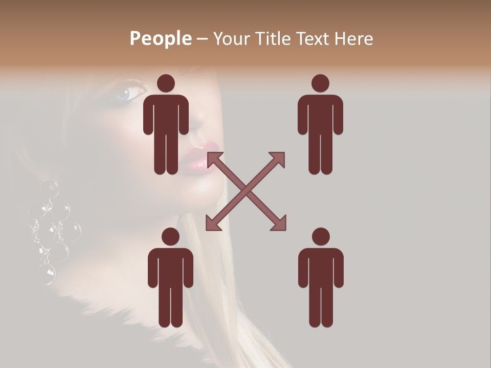 Fluffy Black Atractive PowerPoint Template