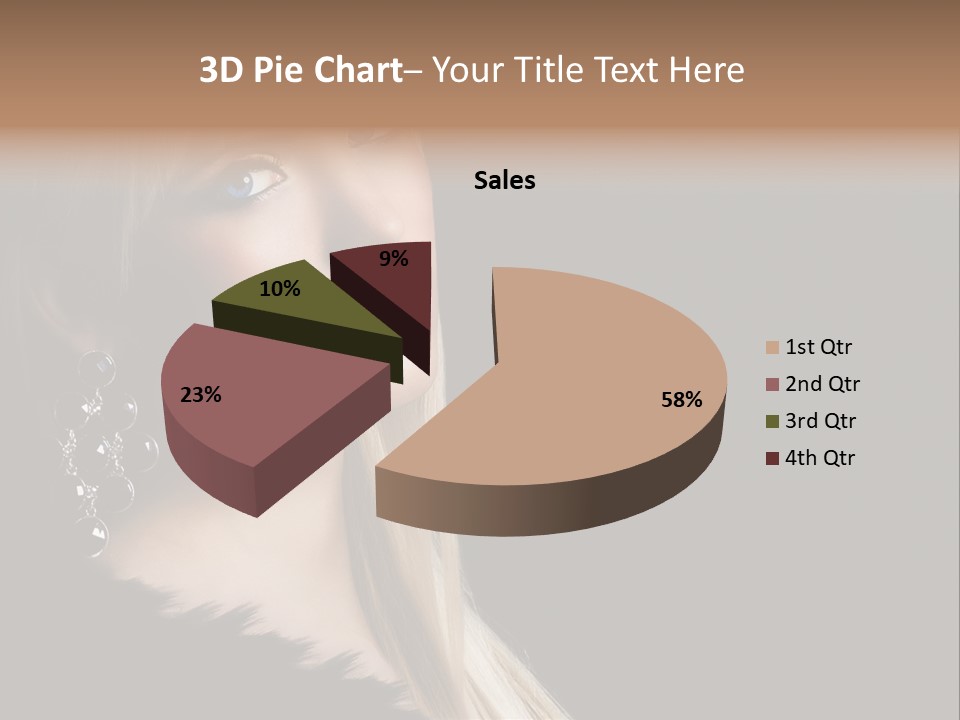 Fluffy Black Atractive PowerPoint Template