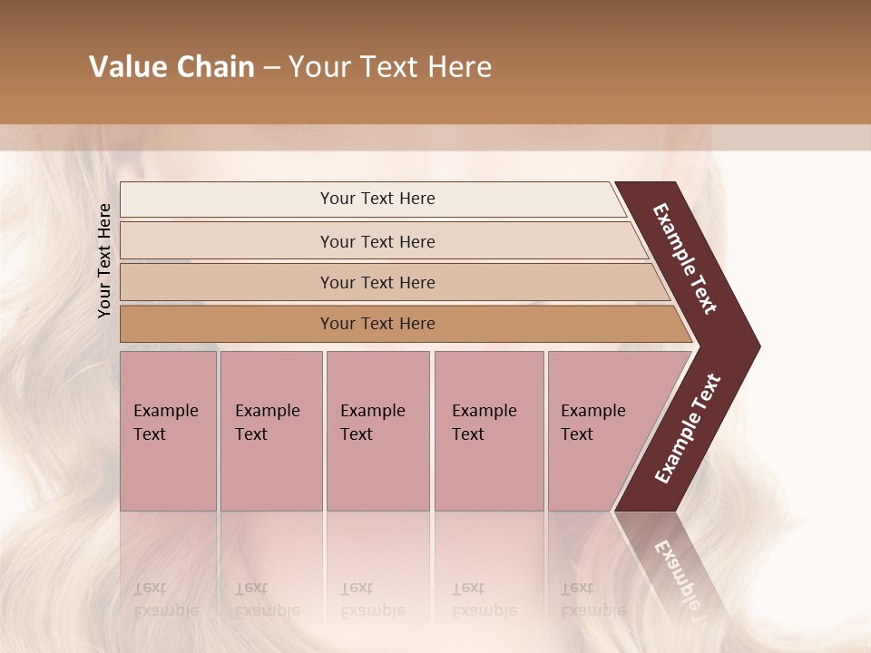 Woman Clean Happy PowerPoint Template