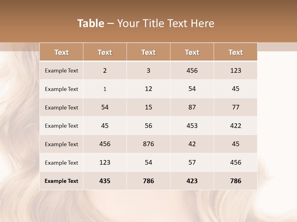 Woman Clean Happy PowerPoint Template