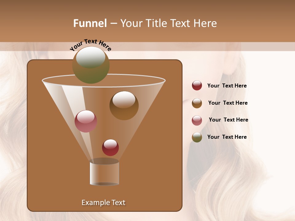 Woman Clean Happy PowerPoint Template