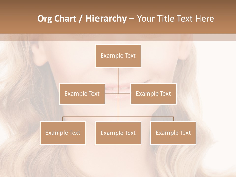 Woman Clean Happy PowerPoint Template