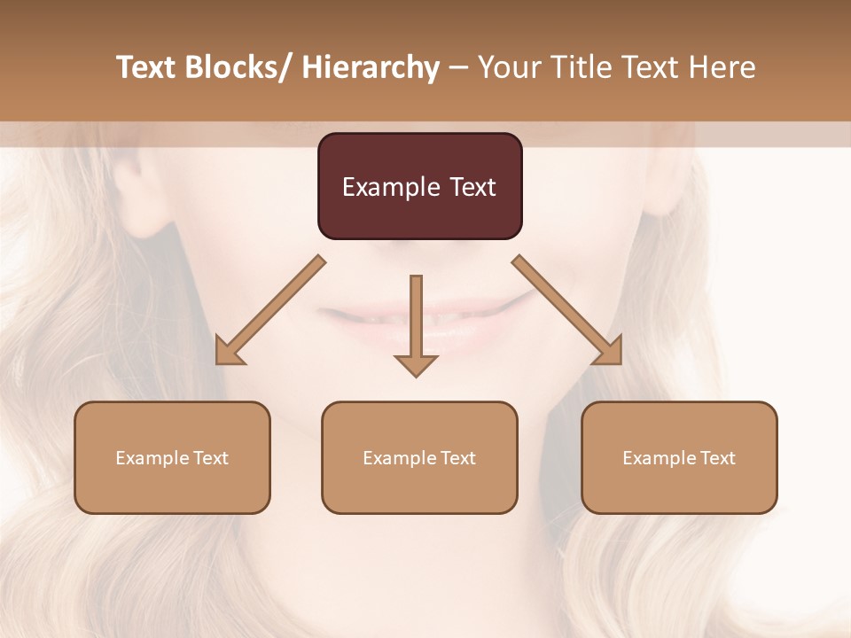 Woman Clean Happy PowerPoint Template