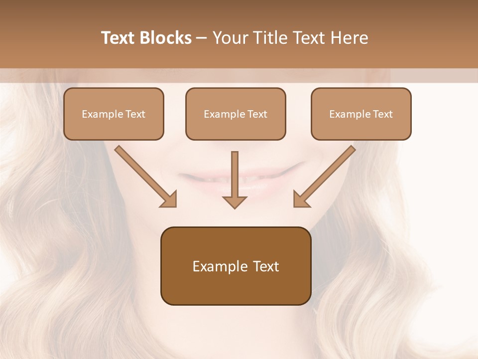 Woman Clean Happy PowerPoint Template