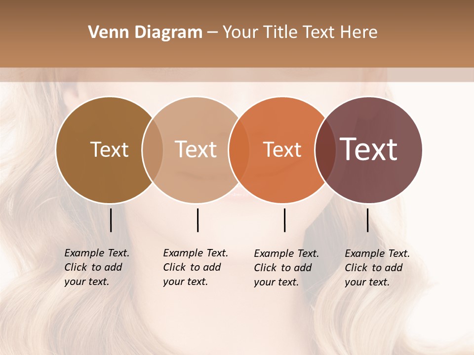 Woman Clean Happy PowerPoint Template