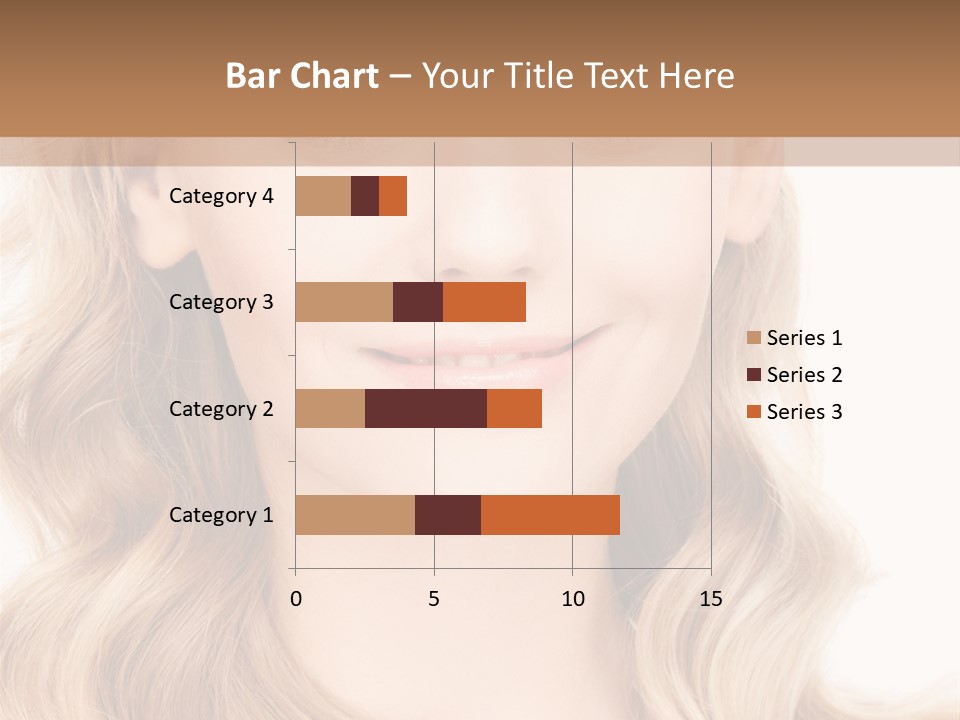 Woman Clean Happy PowerPoint Template