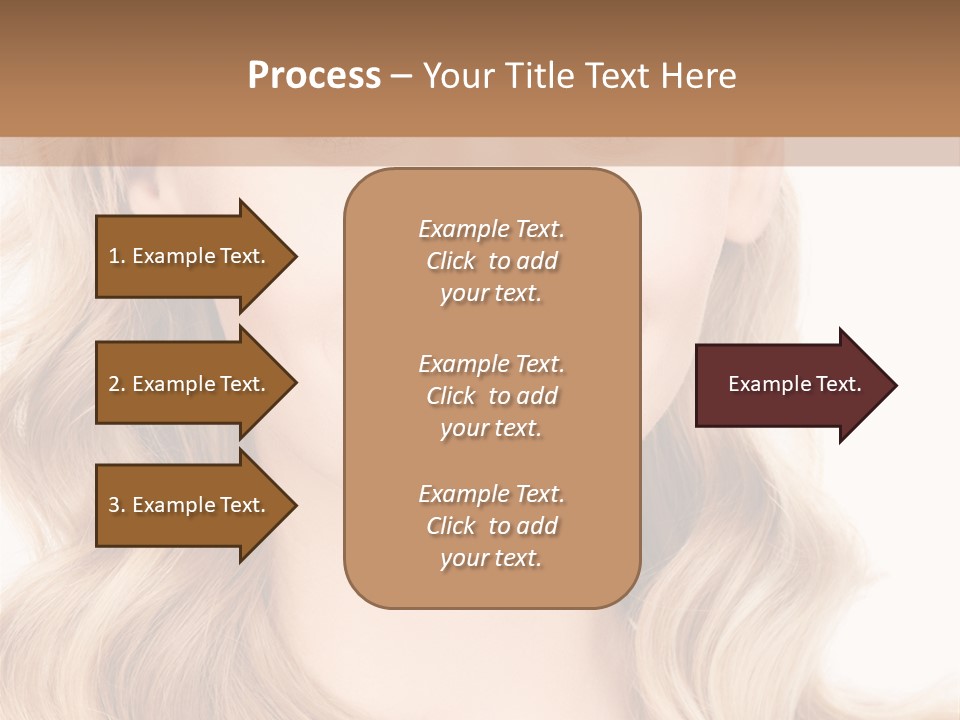 Woman Clean Happy PowerPoint Template