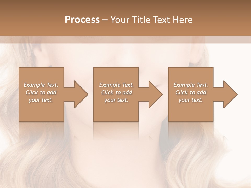 Woman Clean Happy PowerPoint Template