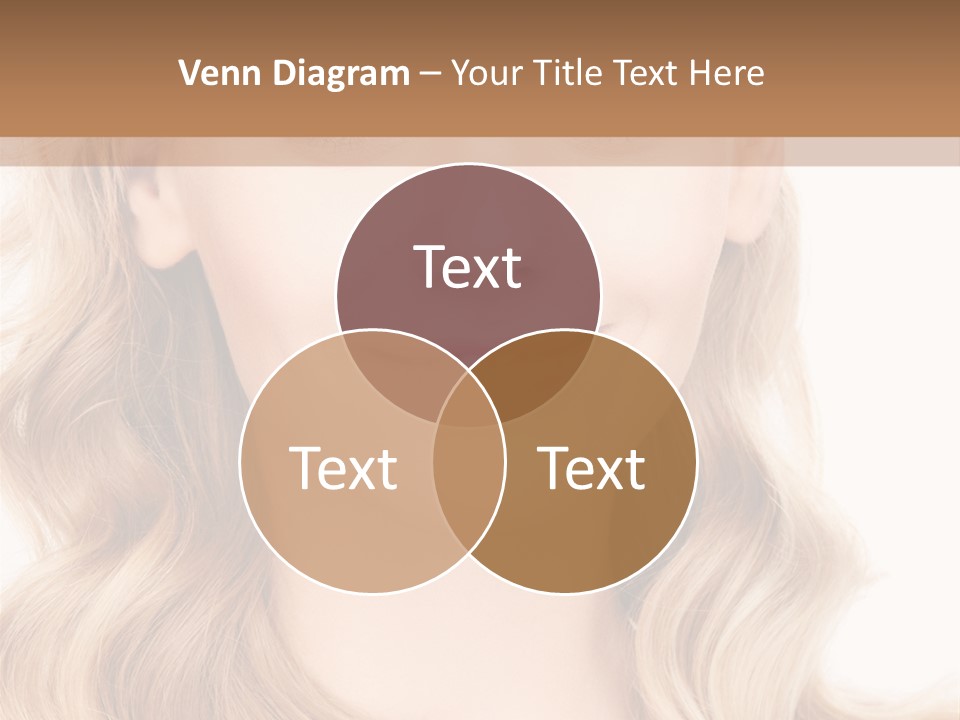 Woman Clean Happy PowerPoint Template