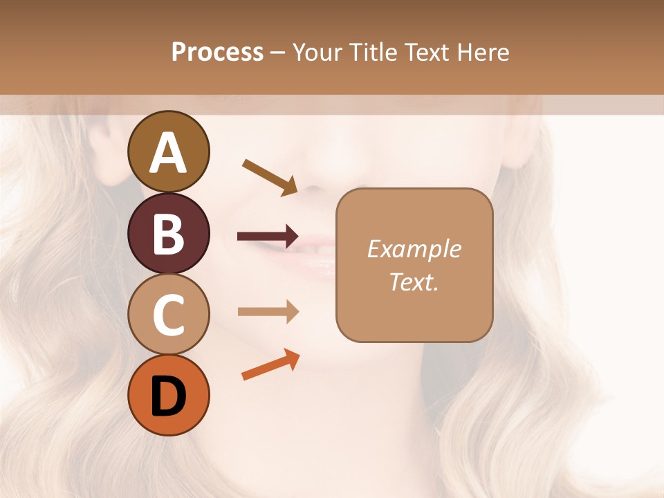 Woman Clean Happy PowerPoint Template