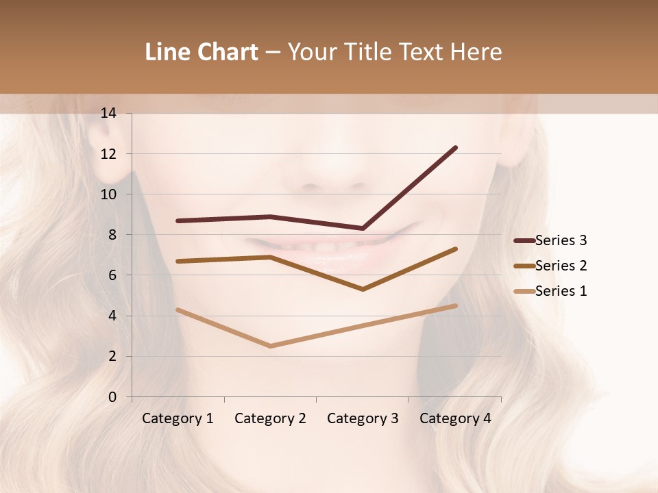 Woman Clean Happy PowerPoint Template
