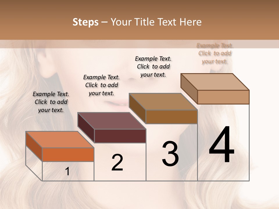 Woman Clean Happy PowerPoint Template