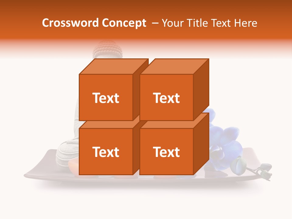 Fond Boudha Asie PowerPoint Template