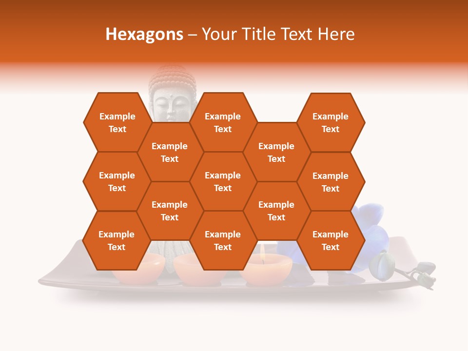 Fond Boudha Asie PowerPoint Template